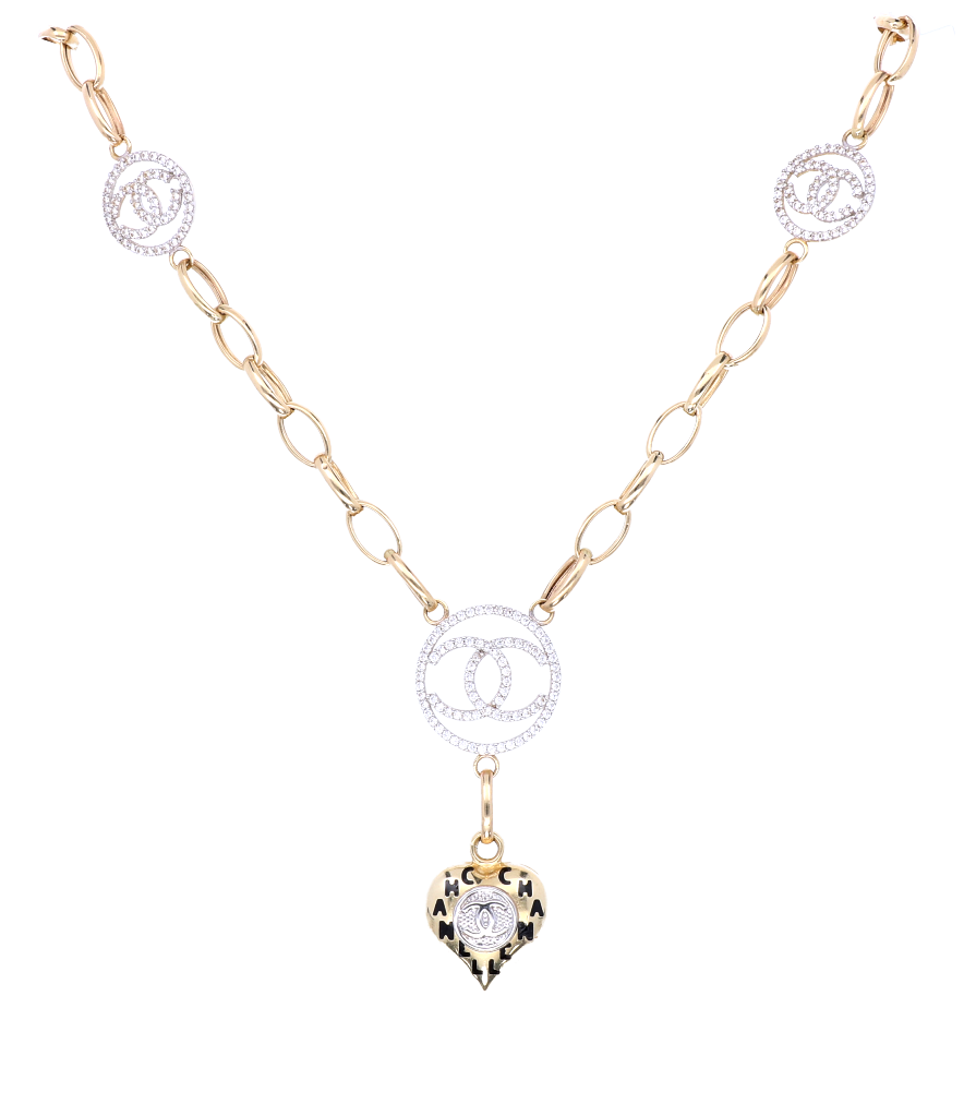 Gouden Collier Chanel Style 14 Krt / 53 - Kleen Edelmetalen