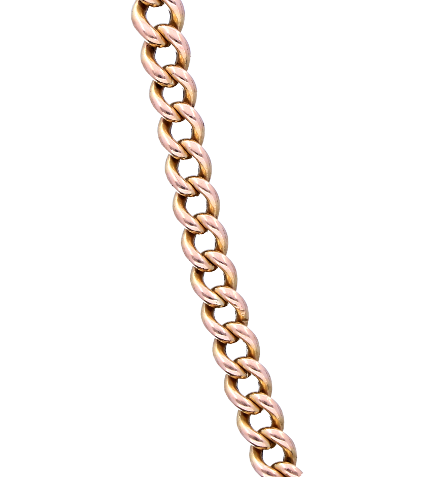 Rose Gouden Armband Gourmet Schakel 14K - Kleen Edelmetalen