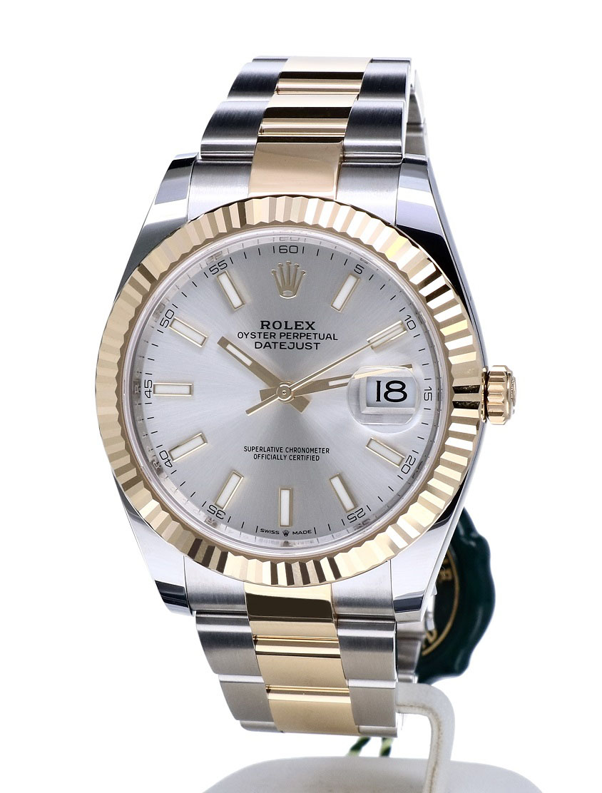 Rolex Oyster Datejust II Jubilee Gold Steel Silver Dial 41 mm // UNWORN  2022 - Kleen Edelmetalen